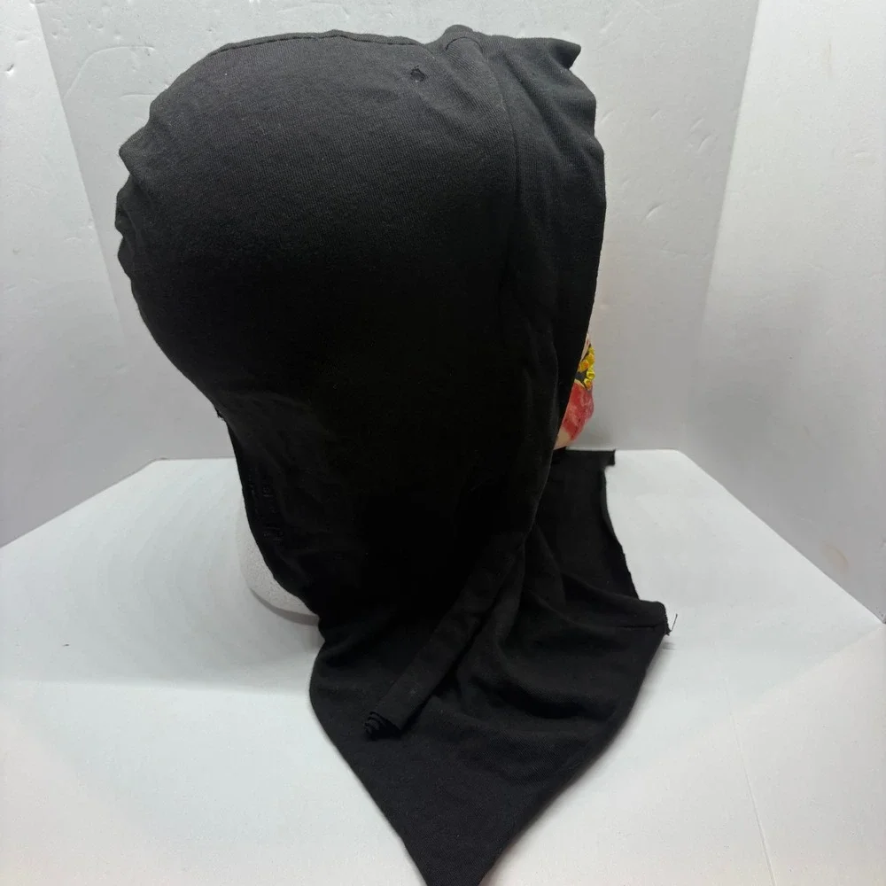 Vintage Easter Unlimited Skull Mask Black Bloody Grim Reaper Halloween